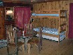Bunk & trundle beds in bunkroom
